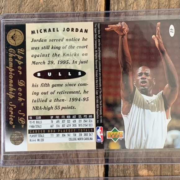 ⭐️HOST PICK⭐️ MICHAEL JORDAN NBA Cards, /Fleer '96-7 & Upper Deck 1995 - Picture 13 of 16